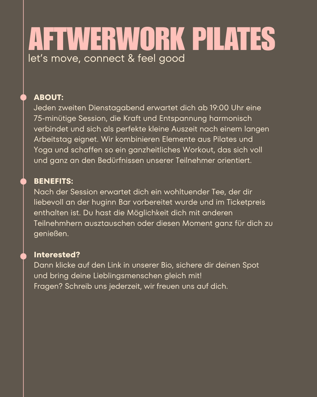 Afterwork Pilates