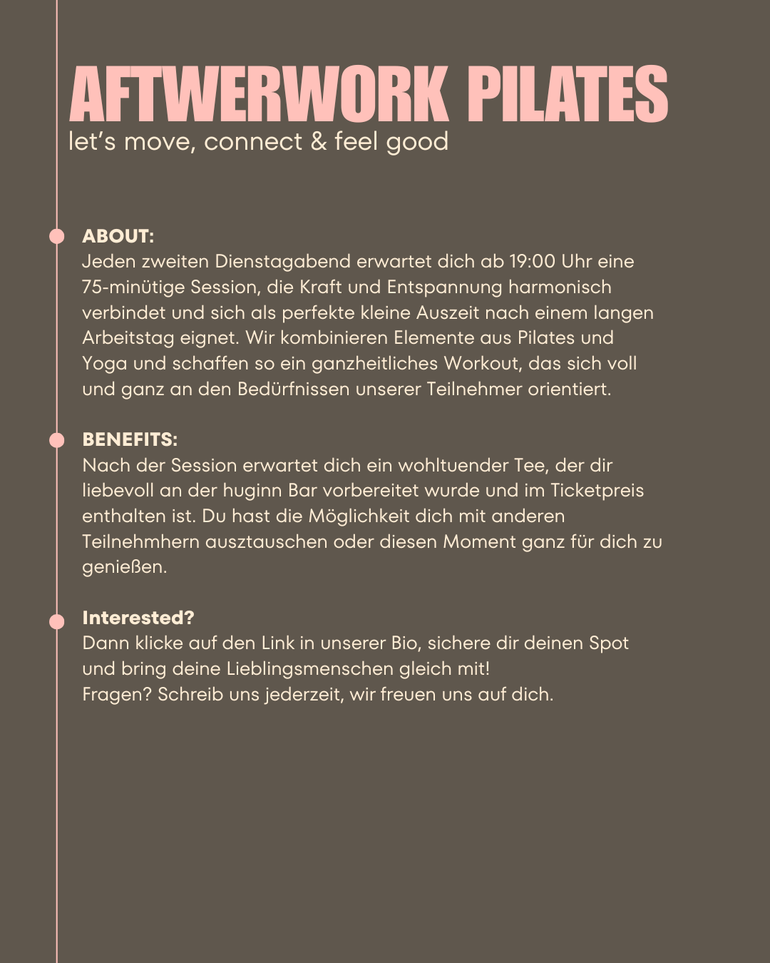 Afterwork Pilates