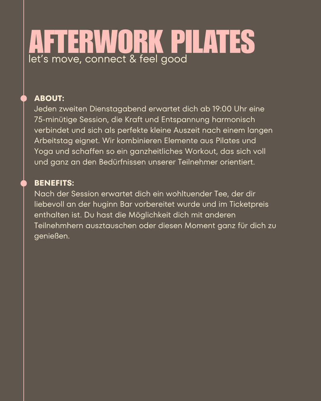 Afterwork Pilates 23.06.
