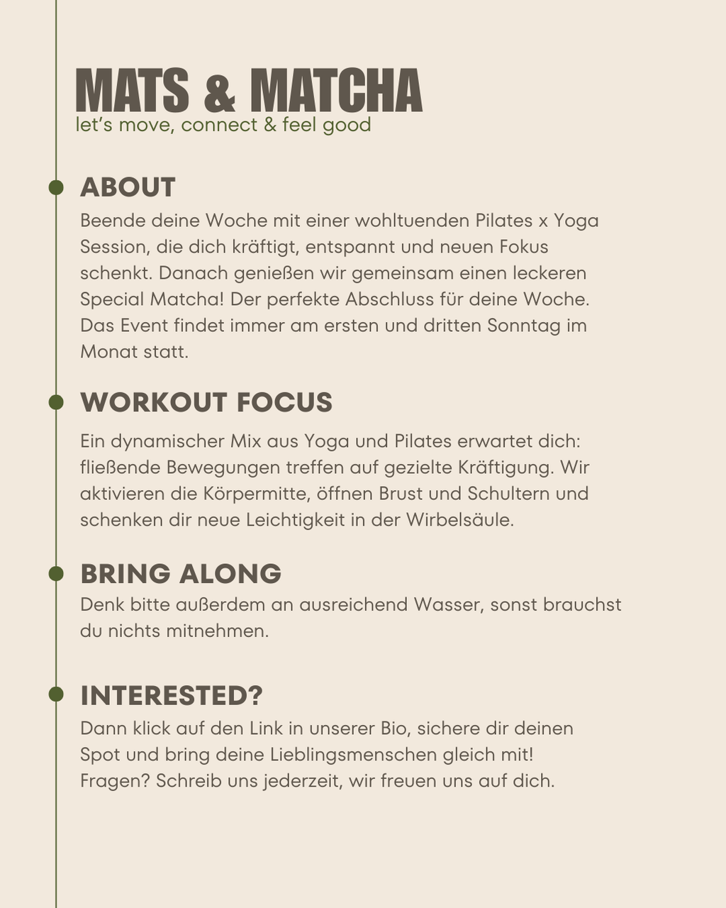Mats & Matcha 14.06.