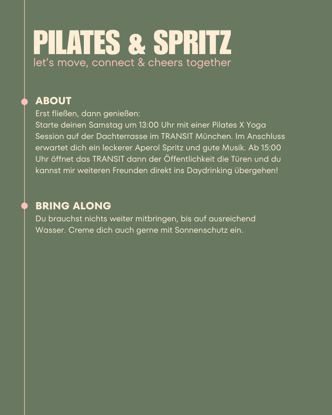 Pilates & Spritz