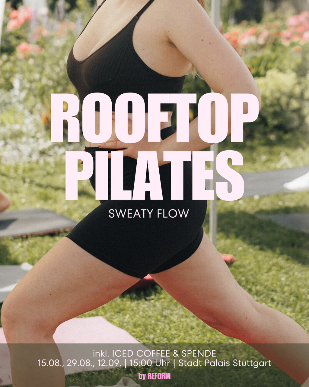 Rooftop Pilates 29.08. - Sweaty Flow